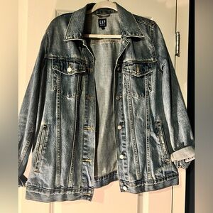 Gap oversized jean jacket